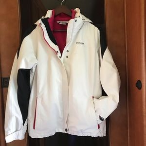 Columbia jacket with liner